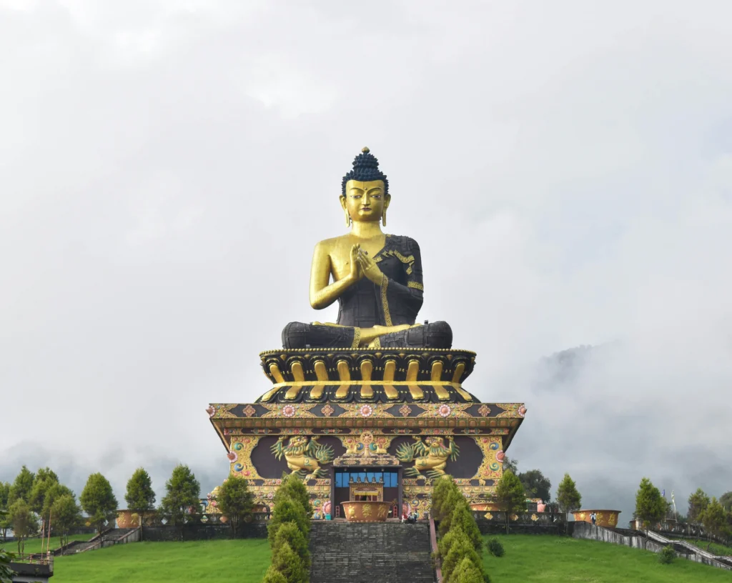 Sikkim Buddhist statue