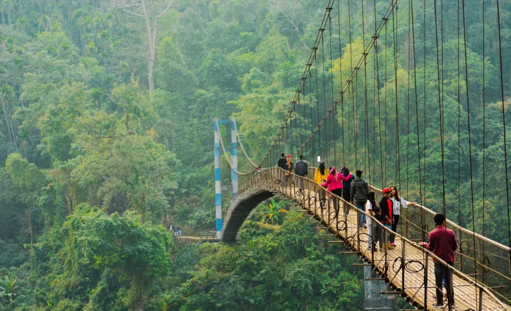 Mawsynram village covered in clouds—Hidden Places in Meghalaya