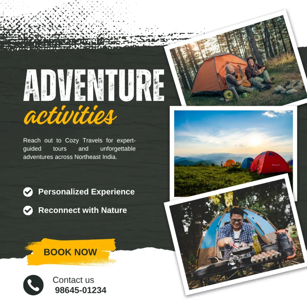 Adventure activities in Meghalaya