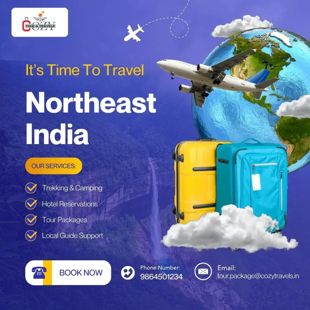 Best Travel Plan for Northeast India with us 9864501234